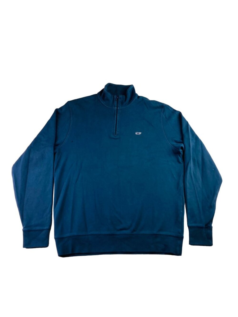 Vineyard Vines Men’s 100% Cotton 1/4 Zip Pullover Sweater Navy • Small